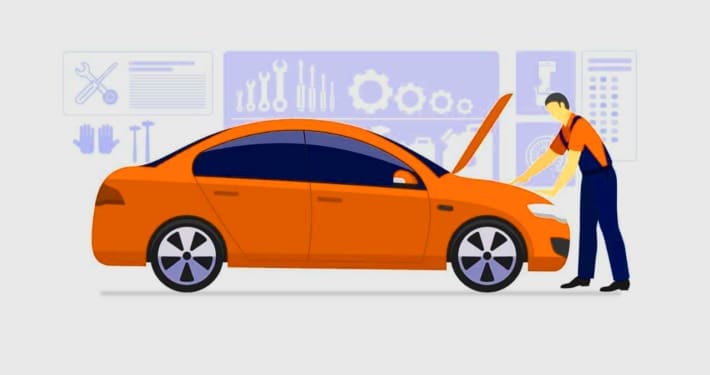 difference between major and minor service.