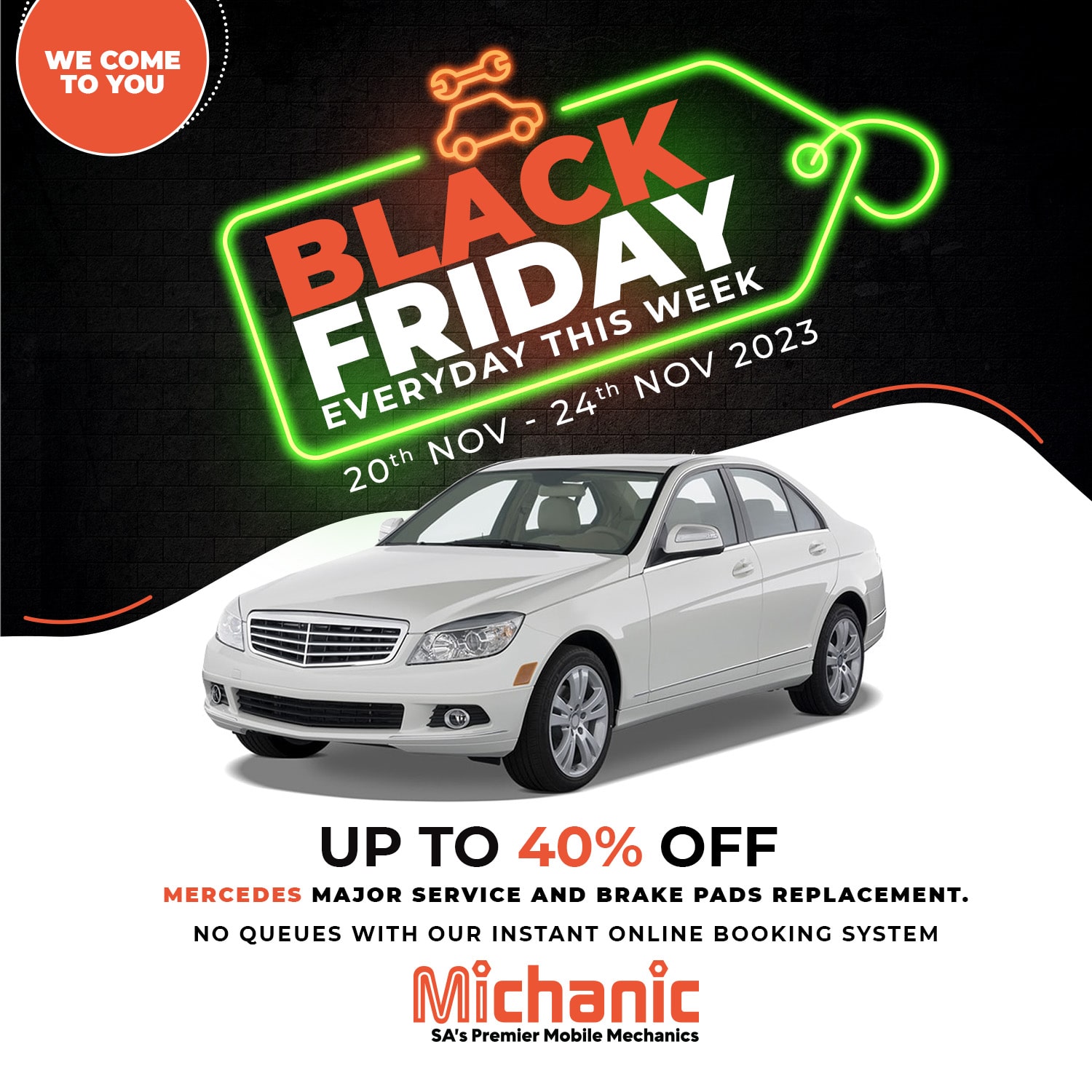 Black Friday Deals On Car Services And Brakes With Michanic