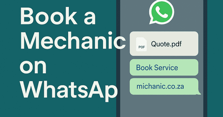 Book A mechanic on Whatsapp
