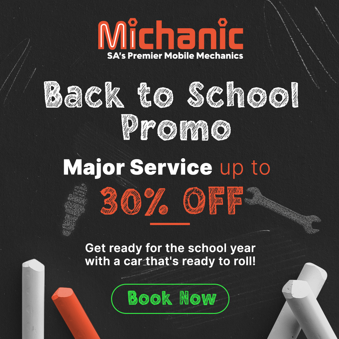 Get your car ready for the year ahead with Michanic’s Back-to-School Special. Save up to 30% on car servicing, brake repairs and maintenance. Mobile mechanics at your home or office. Book online in minutes